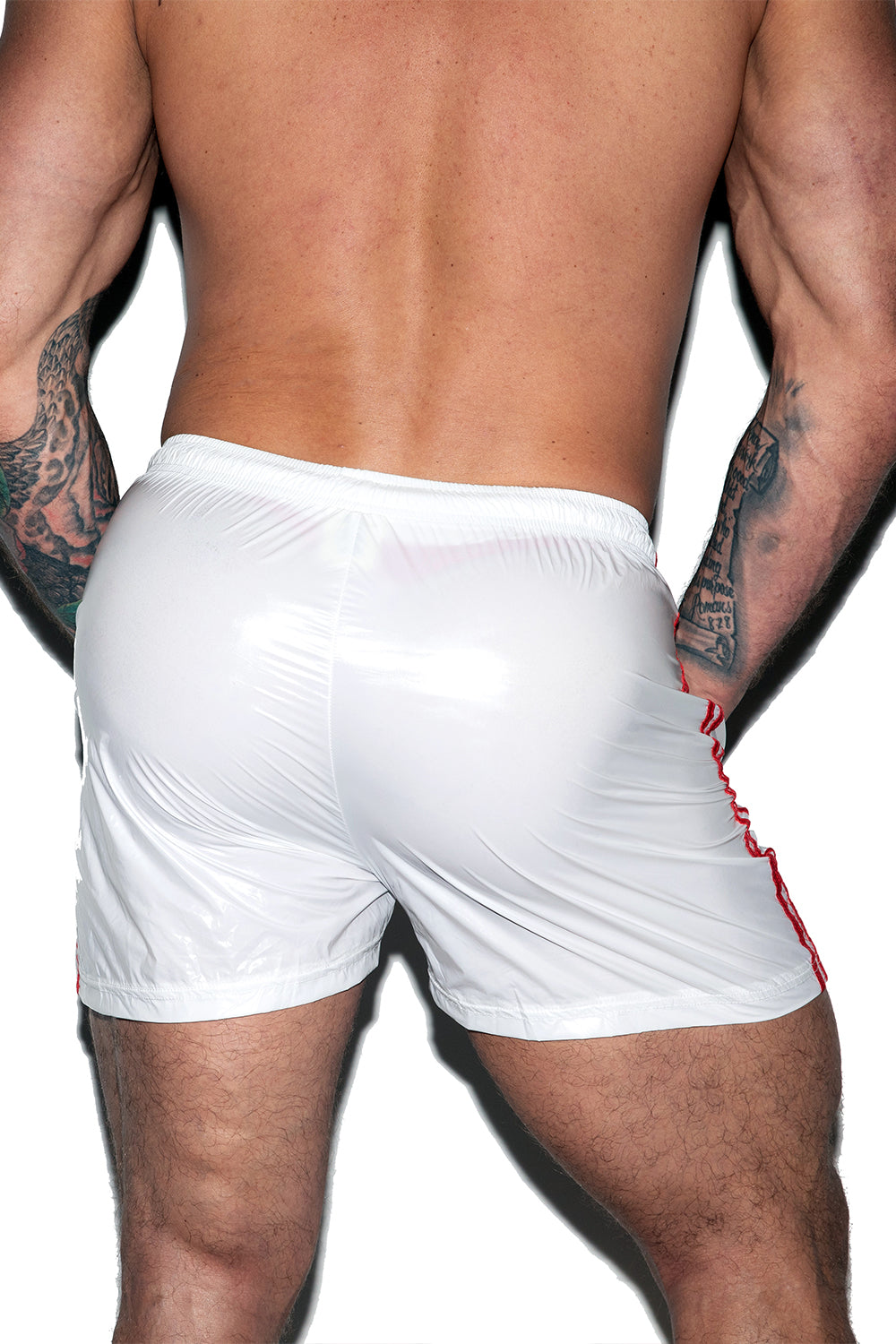 White Donkey Butt Shorts