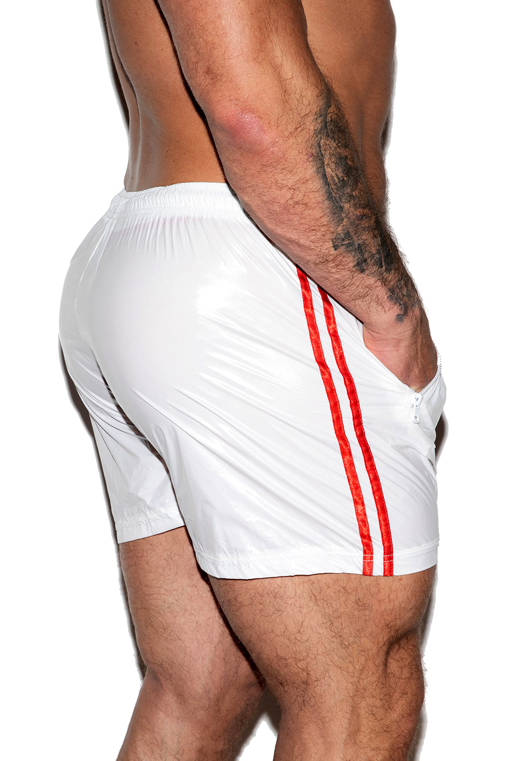 White Donkey Butt Shorts