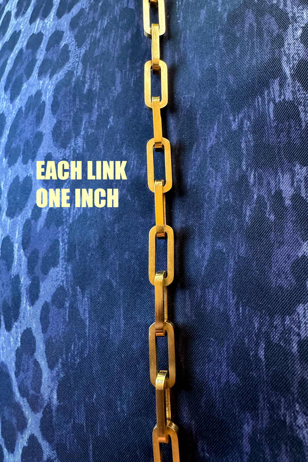 Empire Chain (Matte Gold, Faceted Link)