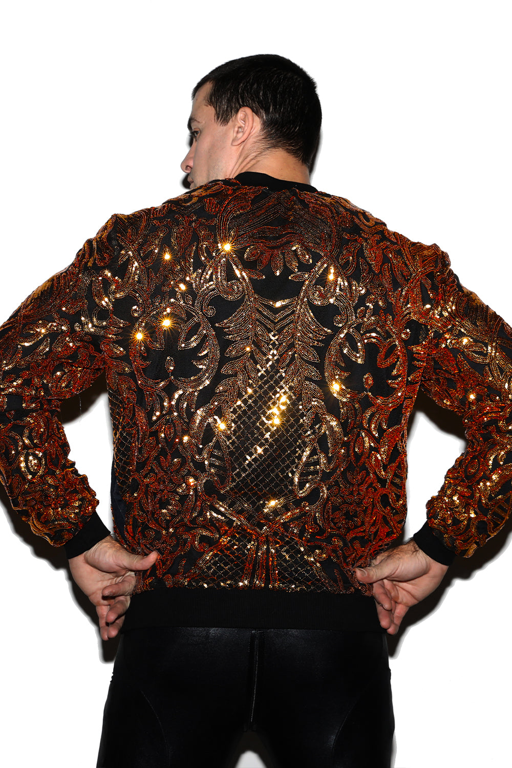 Torero Jacket (Black and Gold)