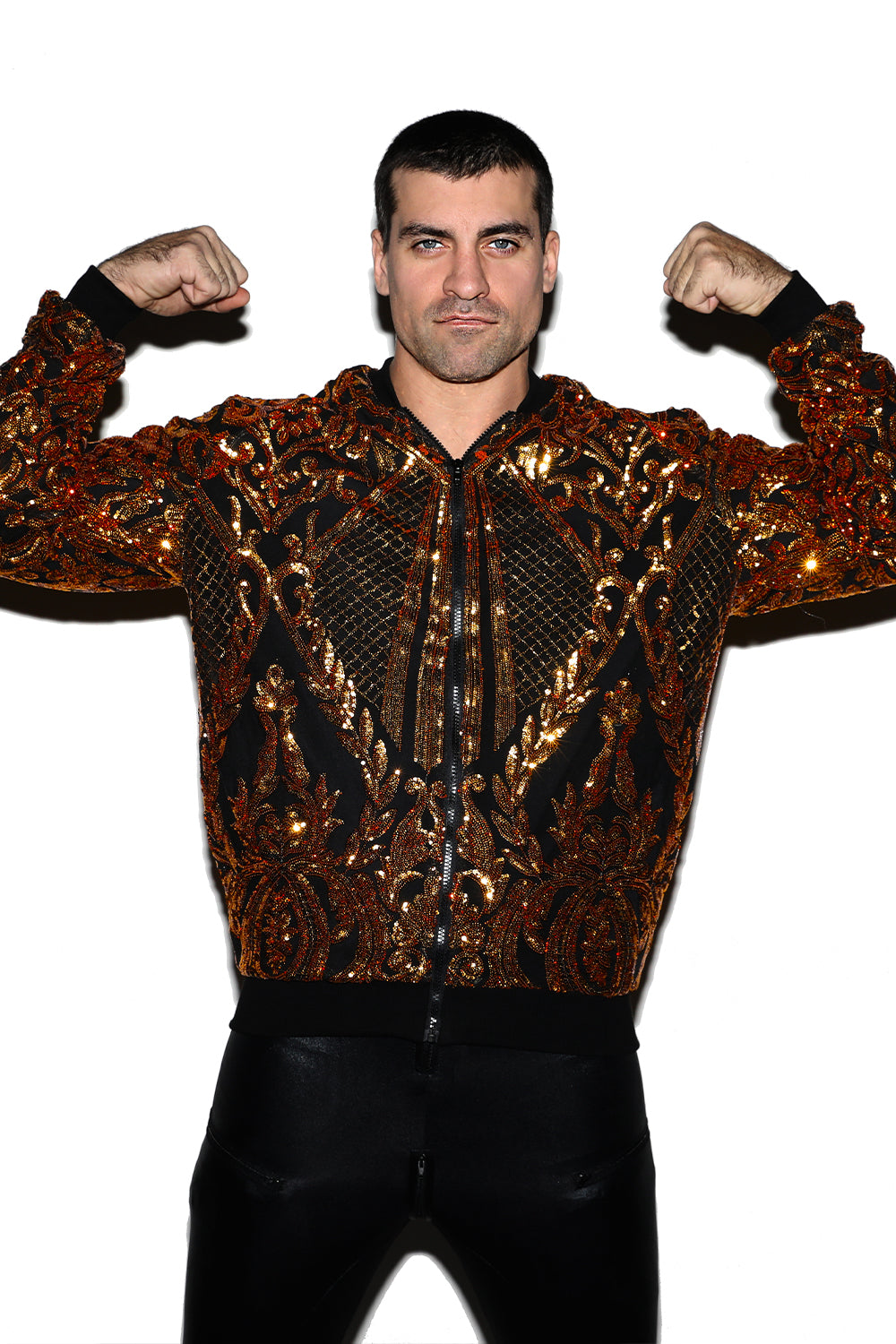 Torero Jacket (Black and Gold)