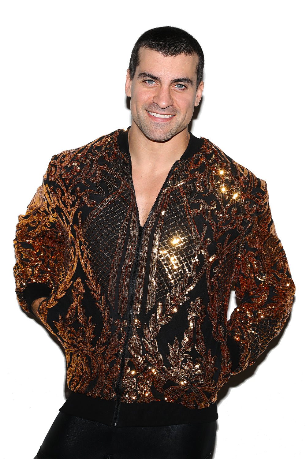 Torero Jacket (Black and Gold)