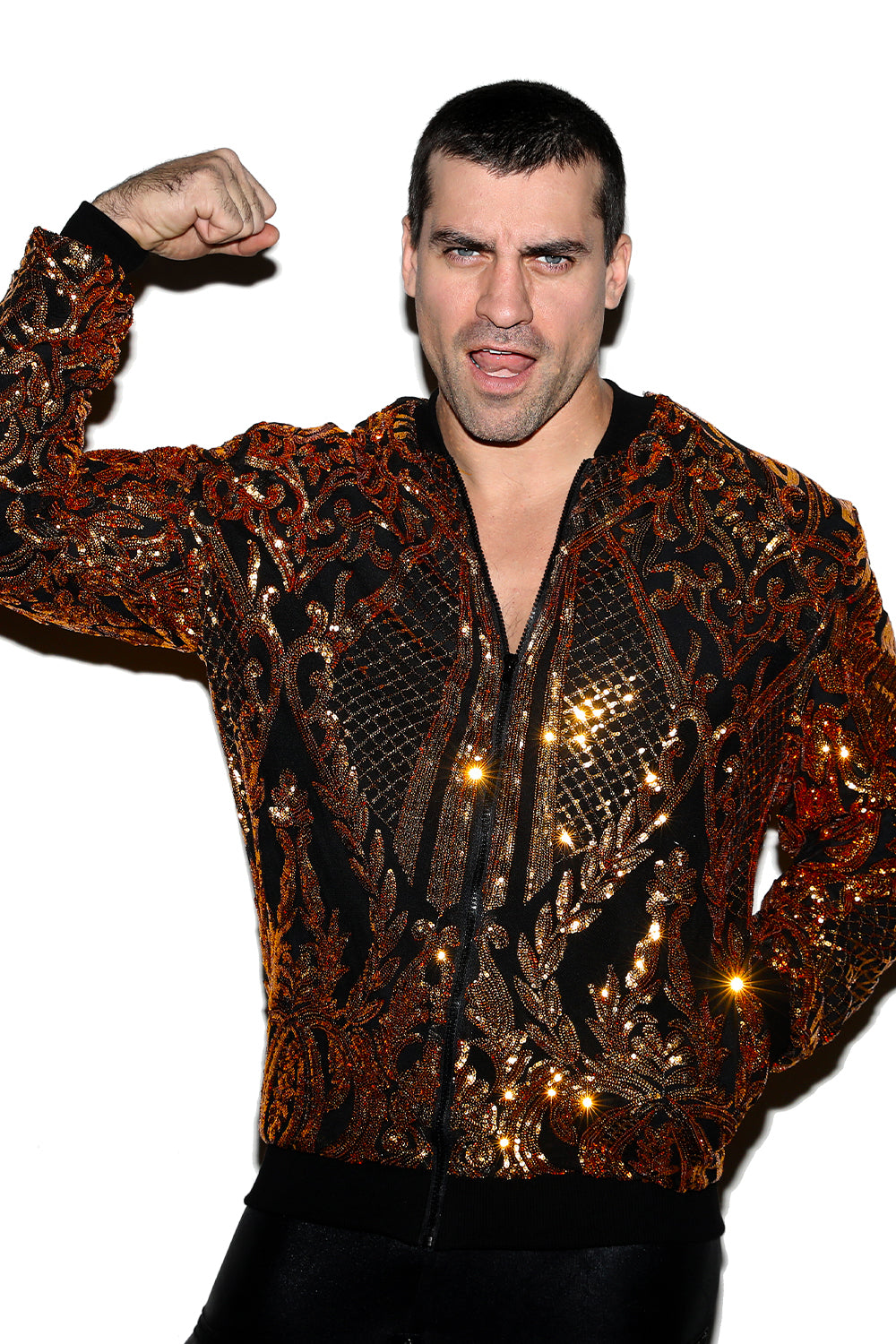 Torero Jacket (Black and Gold)