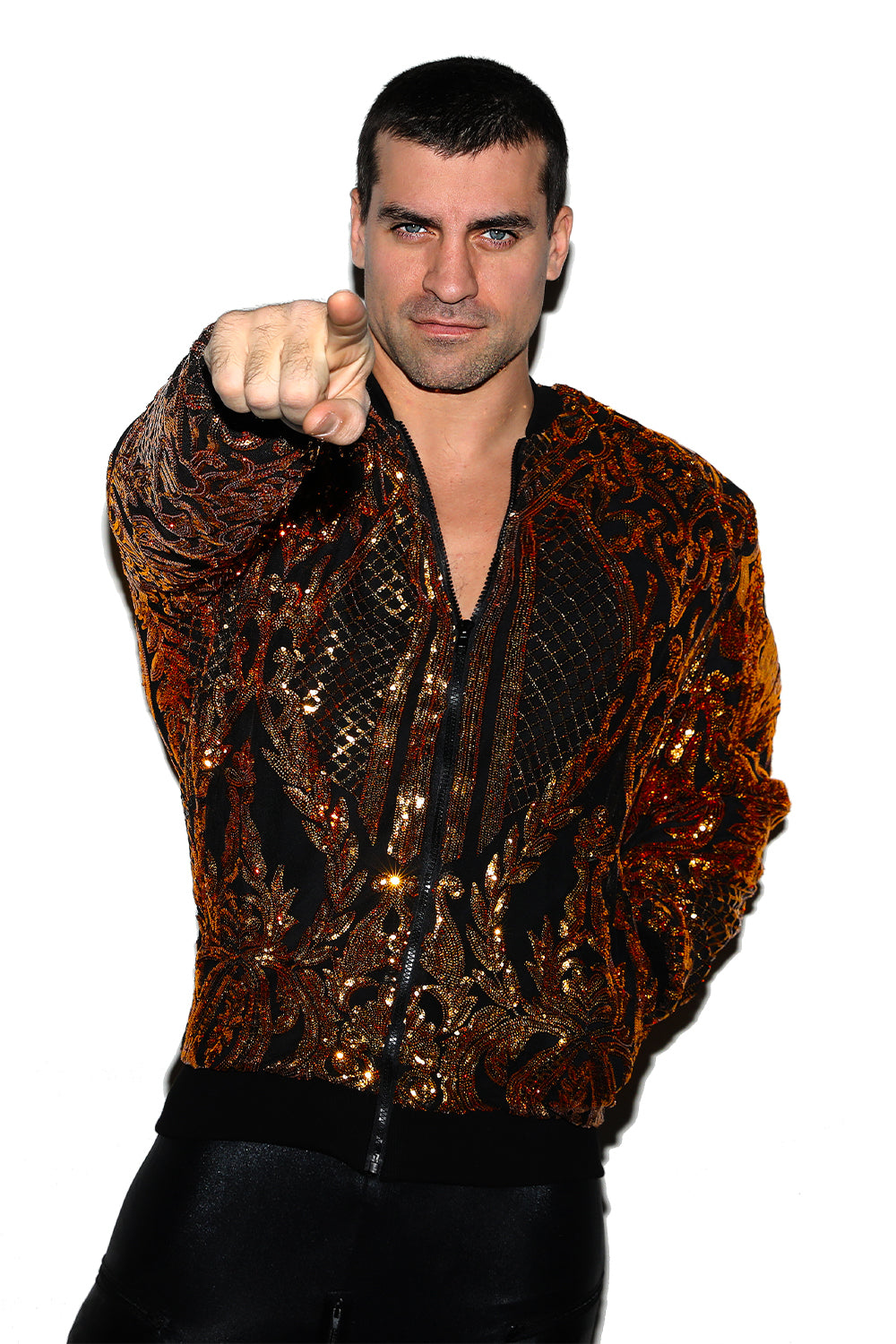 Torero Jacket (Black and Gold)