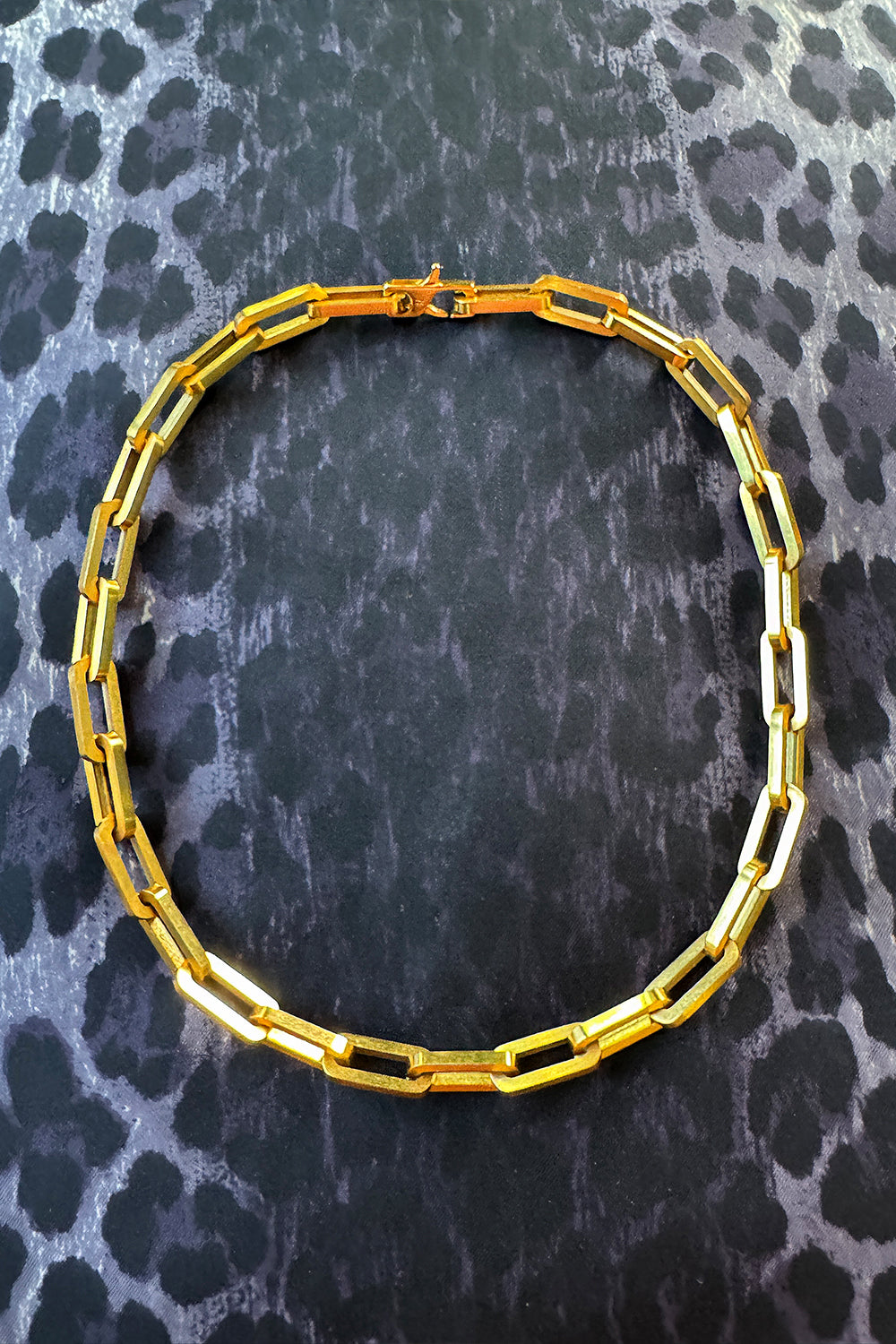 Empire Chain (Matte Gold, Faceted Link)