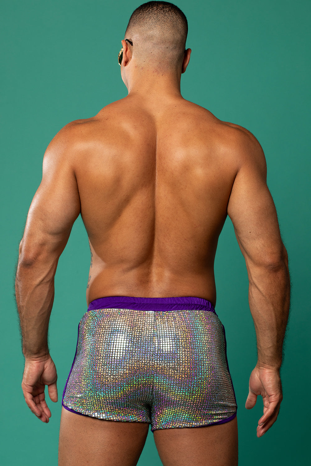 Tomorrowland Holographic Short Shorts