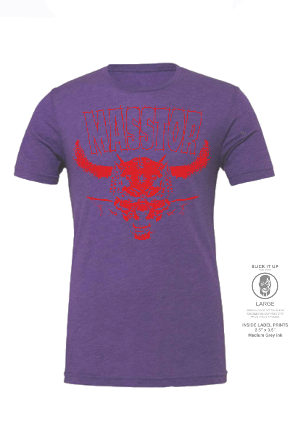 Masstor Metal Tee (Blacklight Sensitive)