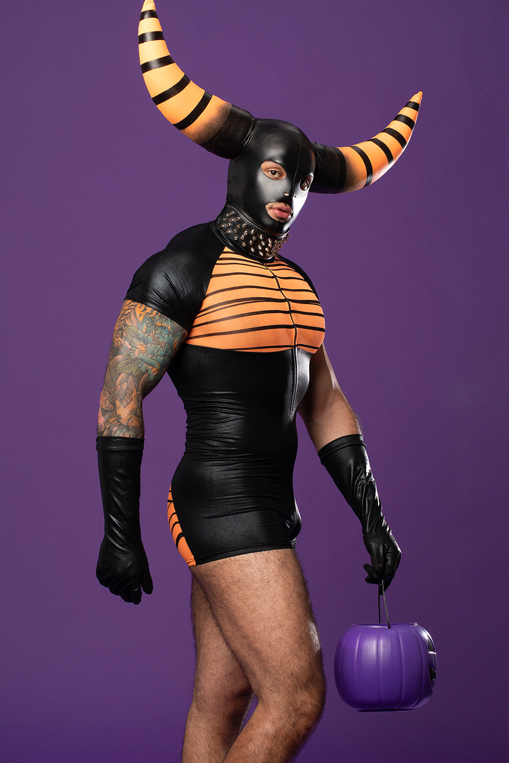Blacklight Sensitive Mesh Short Suit