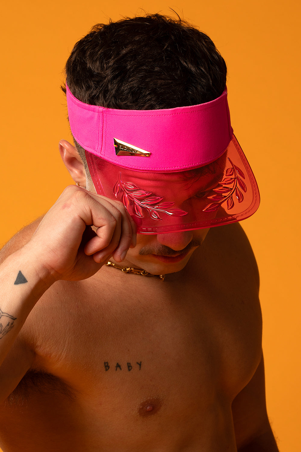 Pink Gel Victory Visor
