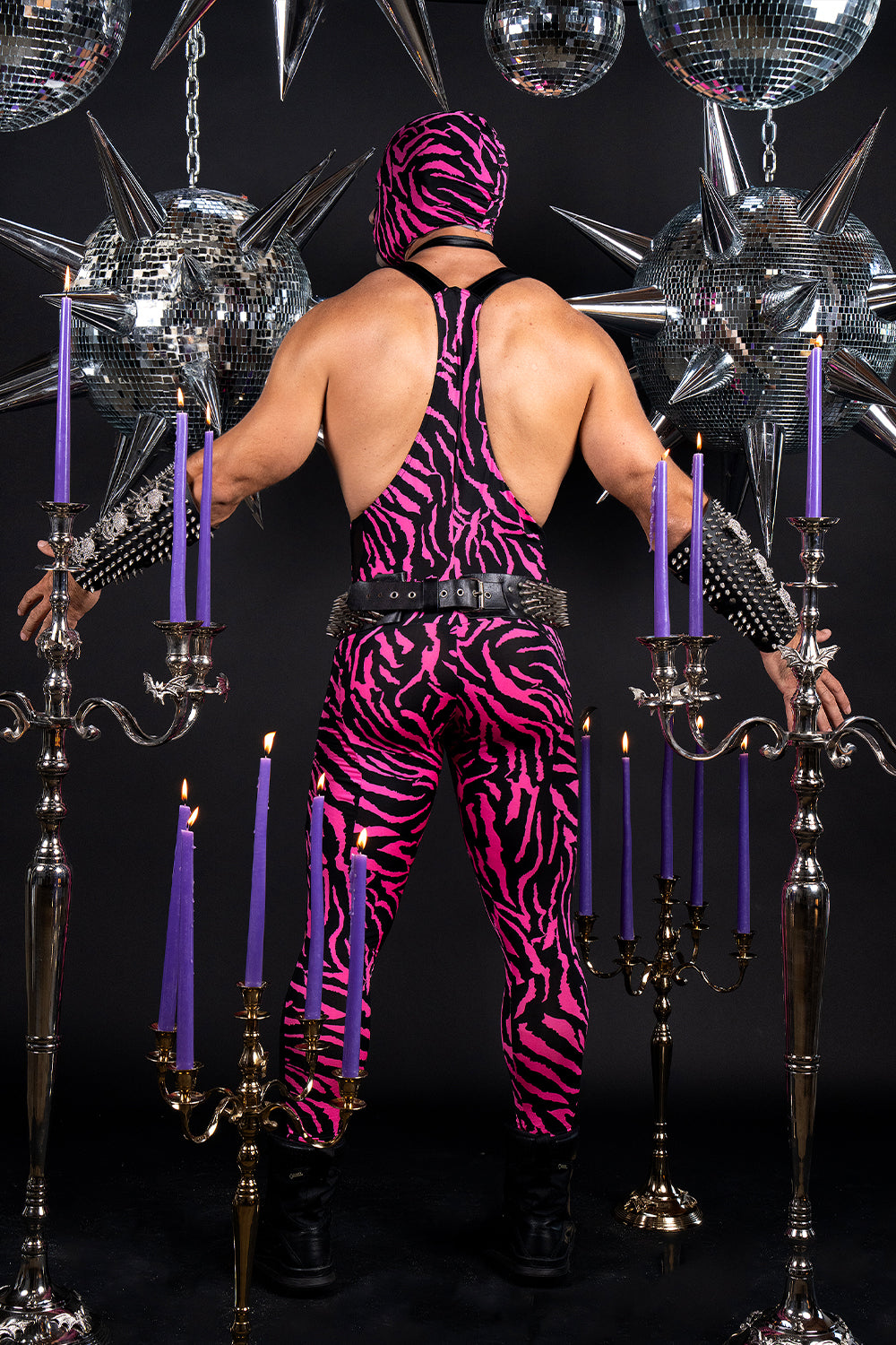 Pro Wrestler Costume (Hood Included)