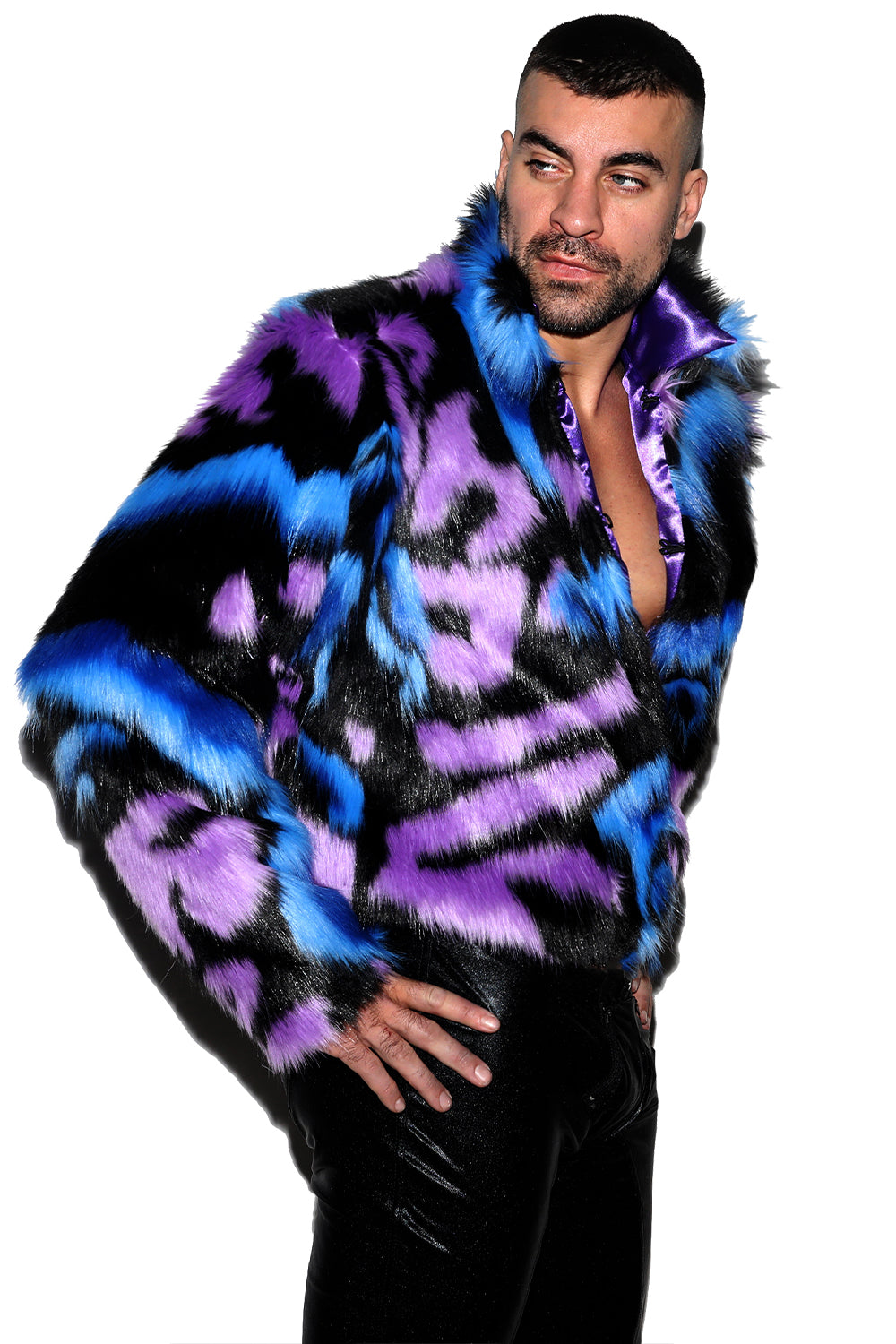 Black, Blue, Purple Fur (Limited Edition)