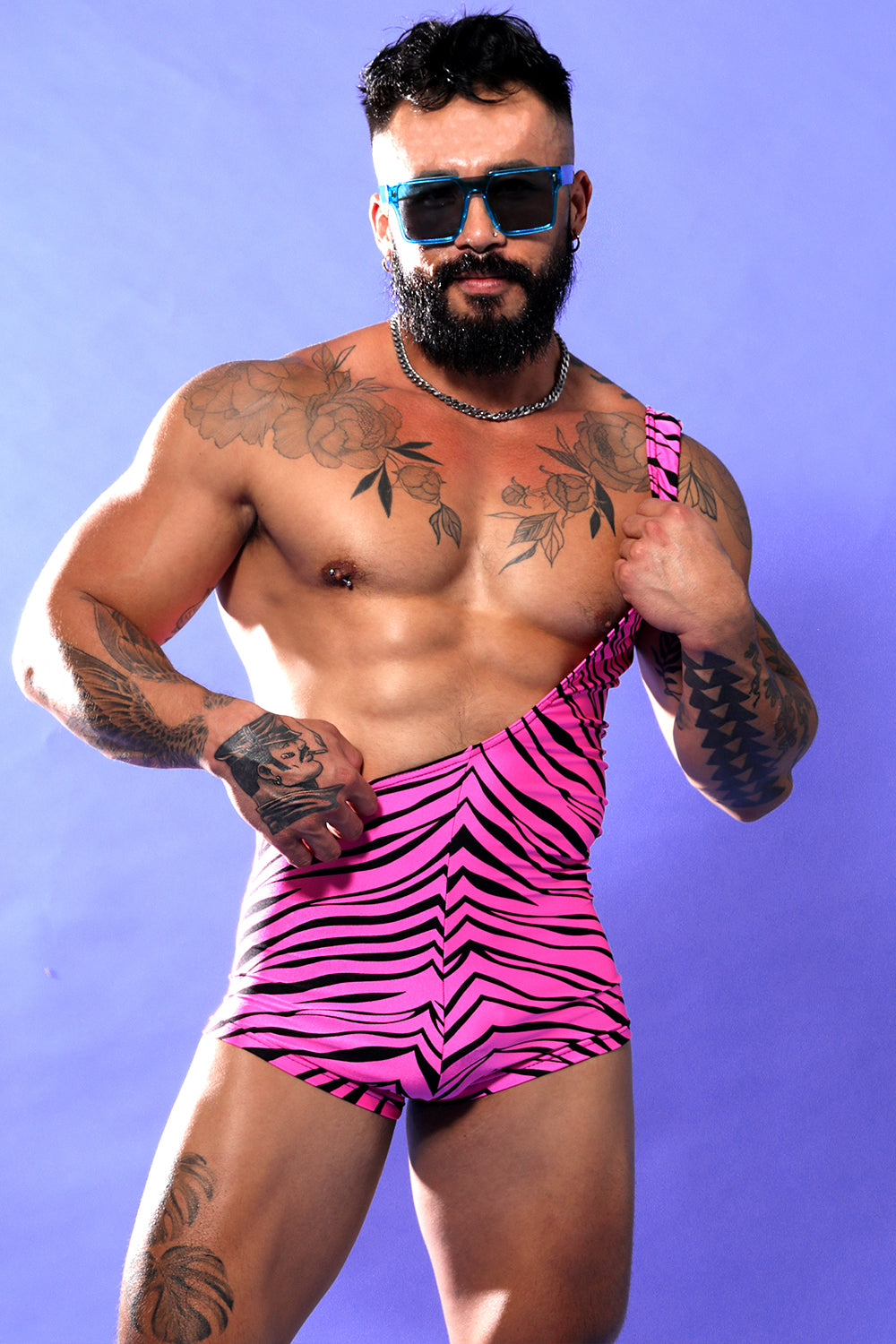 Pink Summer Singlet - Slick It Up 