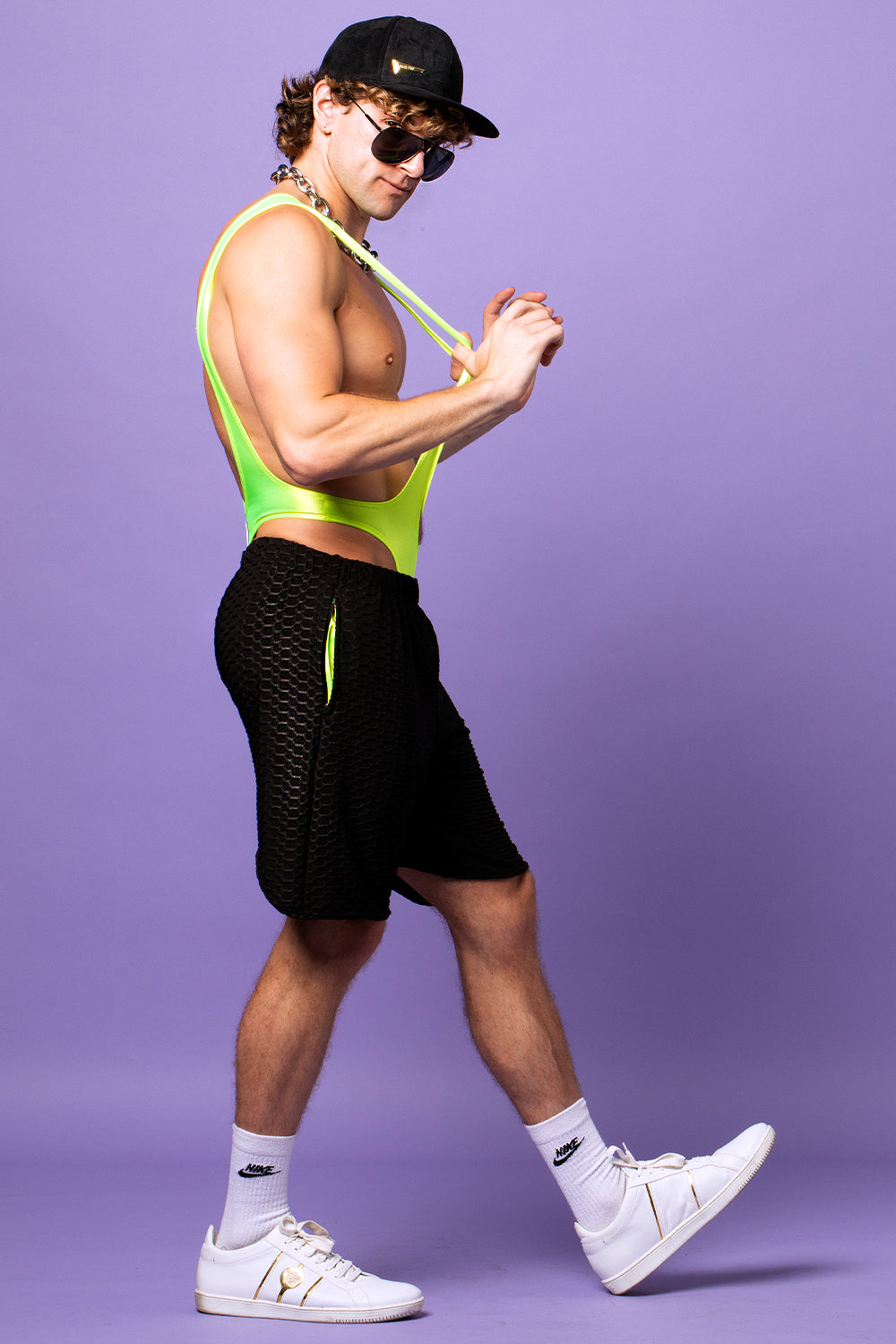Neon Acid Swim Sling