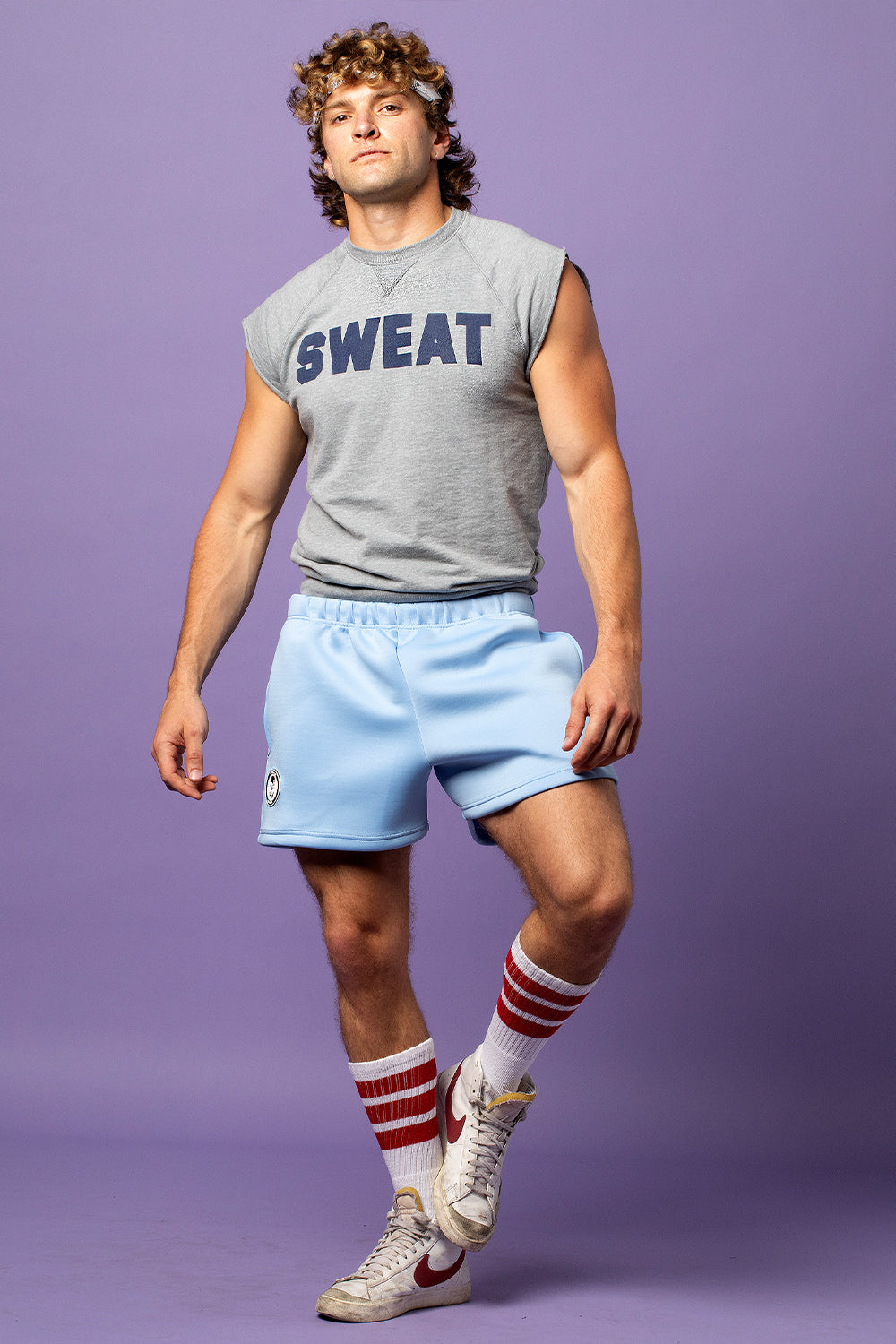 SWEAT Lightweight Sweat Shirt Crop Top