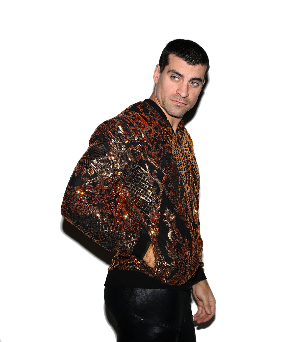 Torero Jacket (Black and Gold)