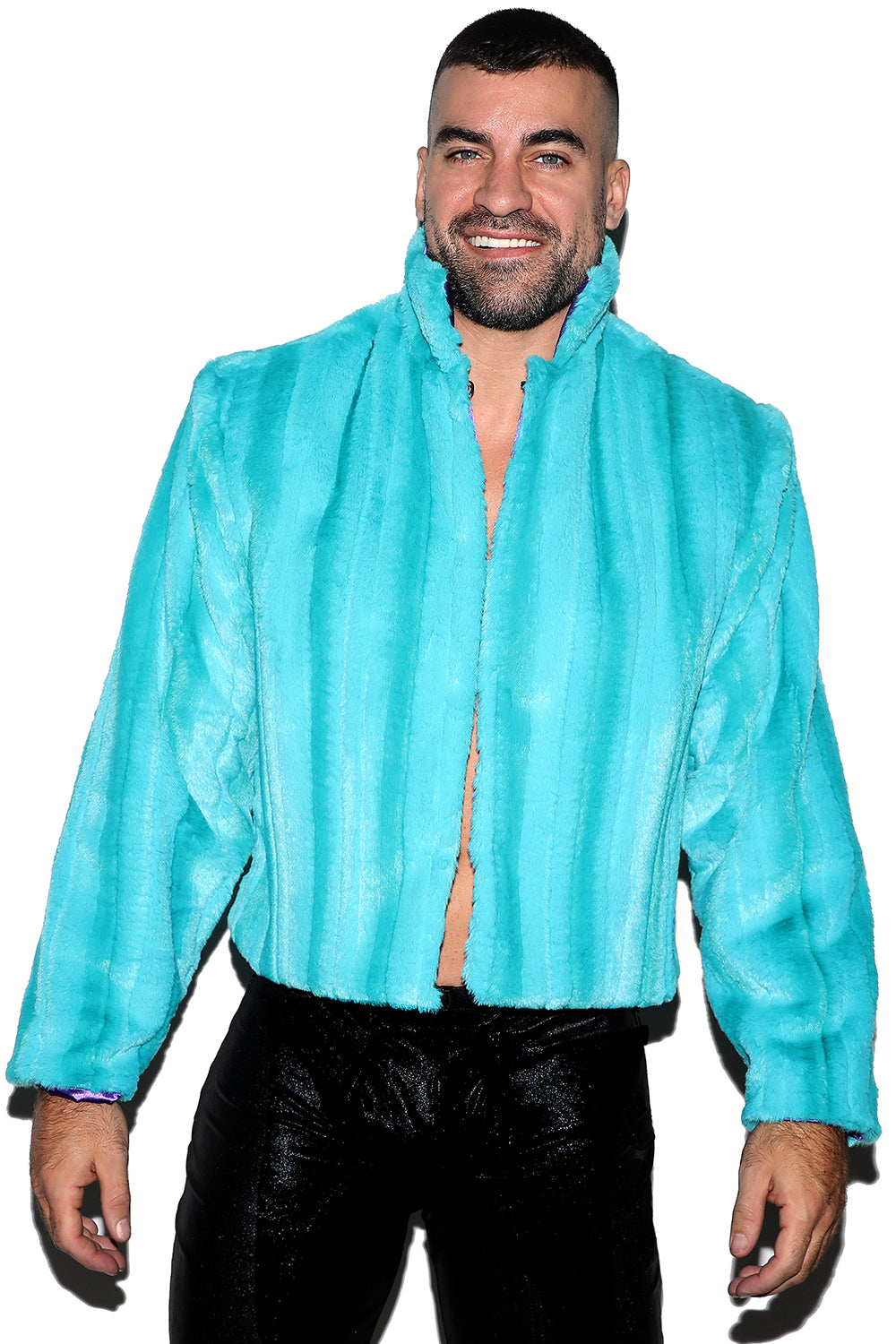 Turquoise Sable Fur Jacket (Limited Edition)