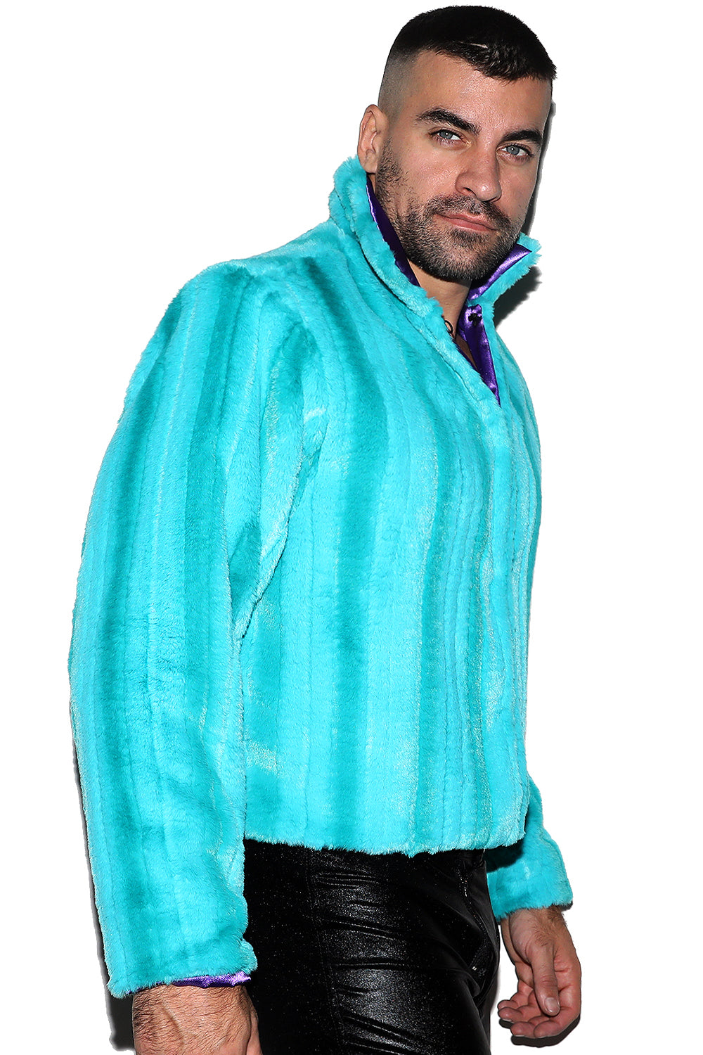 Turquoise Sable Fur Jacket (Limited Edition)