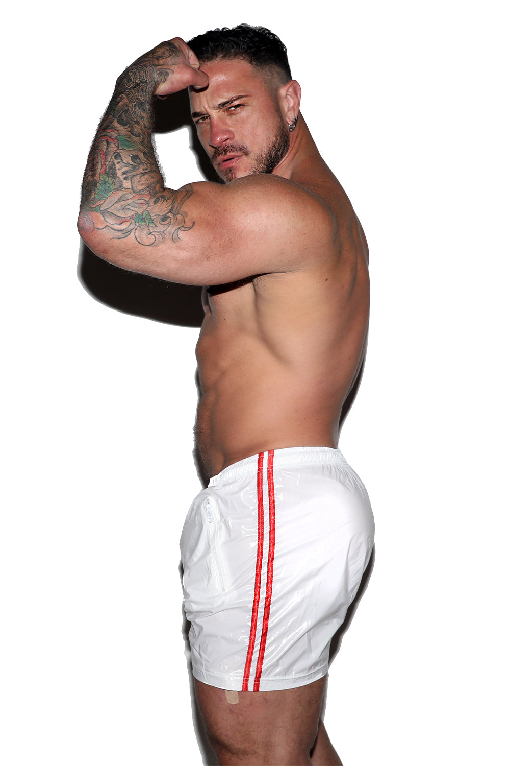 White Donkey Butt Shorts