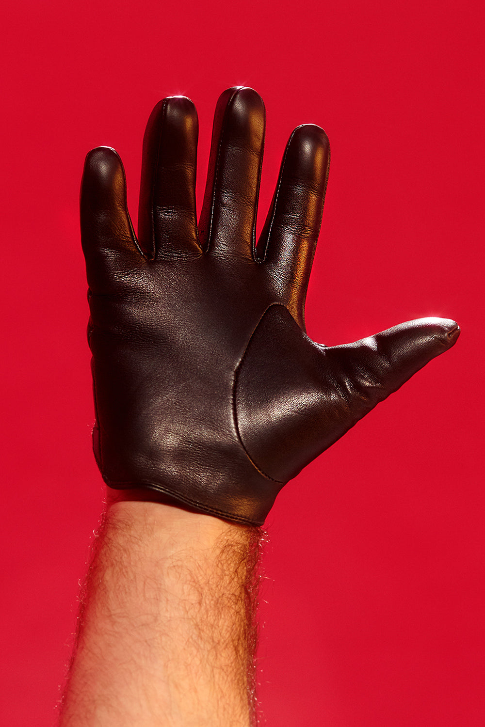 The Perfect Leather Cop Glove - Slick It Up 