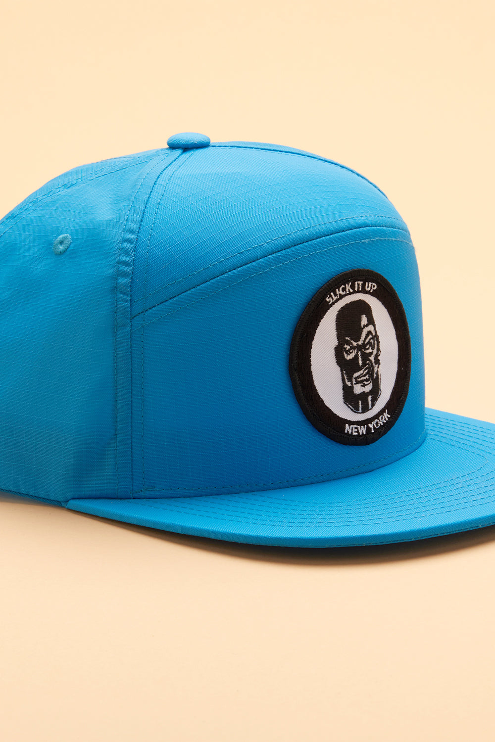 Neon Blue Logo Hat - Slick It Up 