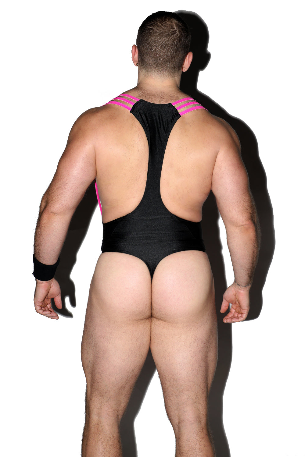 Striped Spandex Sling - Slick It Up 
