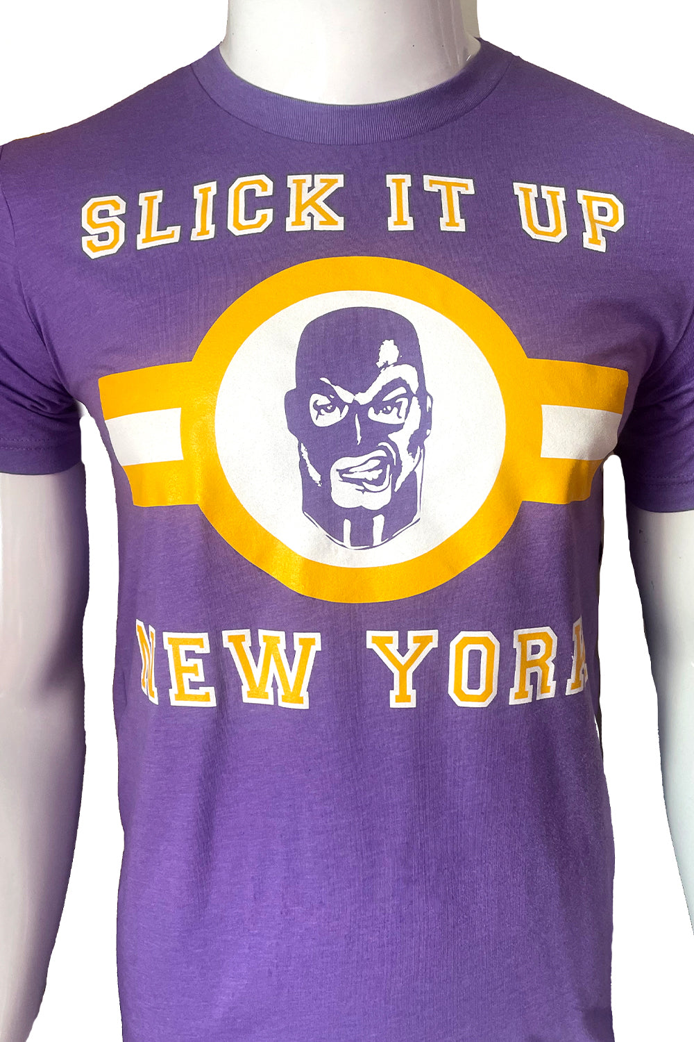 Purple and Gold Sport Tee - Slick It Up 