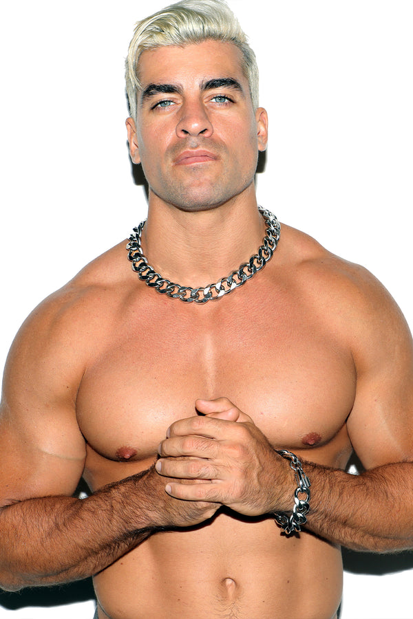 Bodybuilder Silver Chain Super Heavyweight Stainless Steel Chain