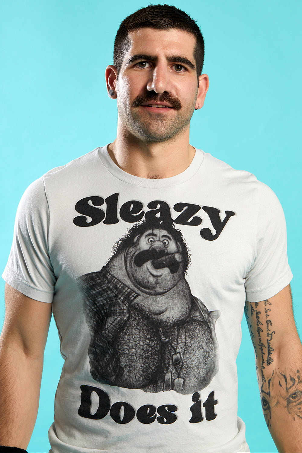 Sleazy Does It Tee Shirt - Slick It Up 
